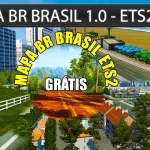 New MAPA BR BRASIL 1.0 - ETS2 1.43