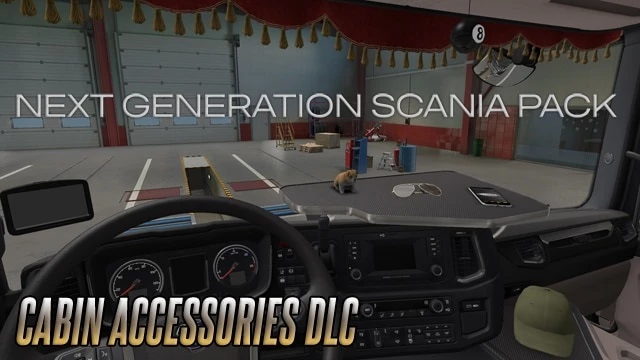 Next Generation Scania P G R S Pack - Cabin Accessories DLC Pack 1.43