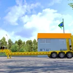 Noma Low Board Trailer for Ets2 1.43
