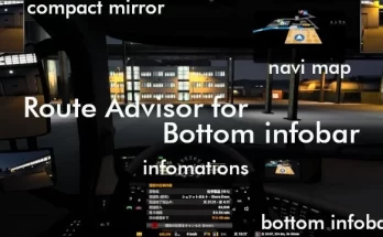 Route Advisor for Bottom infobar v1.1 1.43
