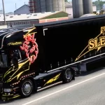 Scania R RJL Transport Slemnik Combo Skin Pack v1.0