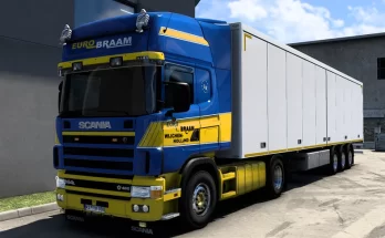 Scania R4 Euro Braam Skin v1.0