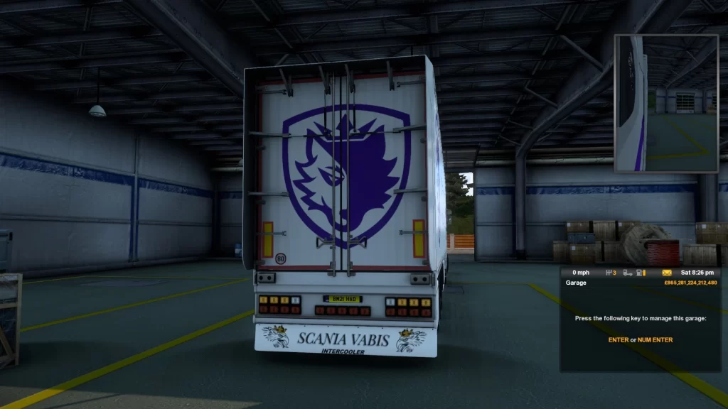 Scania Vabis Trailer MudFlap v1.0