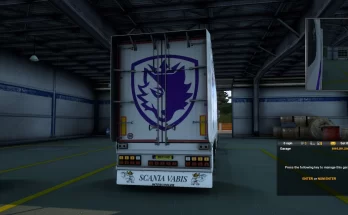 Scania Vabis Trailer MudFlap v1.0