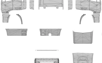 Template for truck and trailers by Schumi v1.0