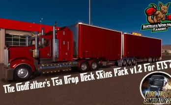 The Godfather's TSA Drop Deck Trailer Skins Pack v1.2