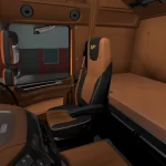 DAF XF Euro 6 Brown - Black Interior 1.43