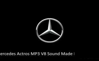 Mercedes Actros MP3 V8 Sound 1.43
