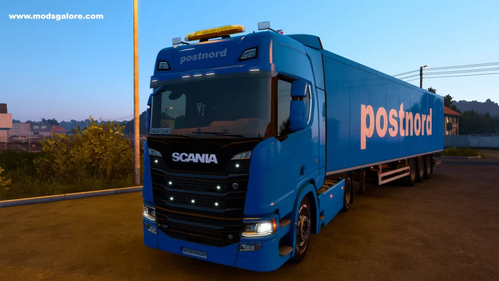 Postnord ETS2 Combo Skin Pack 1.43