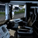 Scania 2016 S & R Black - White Interior 1.43