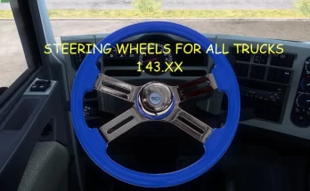 Steering Wheels from ATS for ETS2 all Trucks 1.43