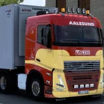 Volvo FH5 Uhlens Transport Aalesund Skin 1.43