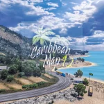 CARIBBEAN MAP V1.2 CUBA, JAMAICA, VENEZUELA, BAHAMAS, PUERTO RICO - ATS 1.43