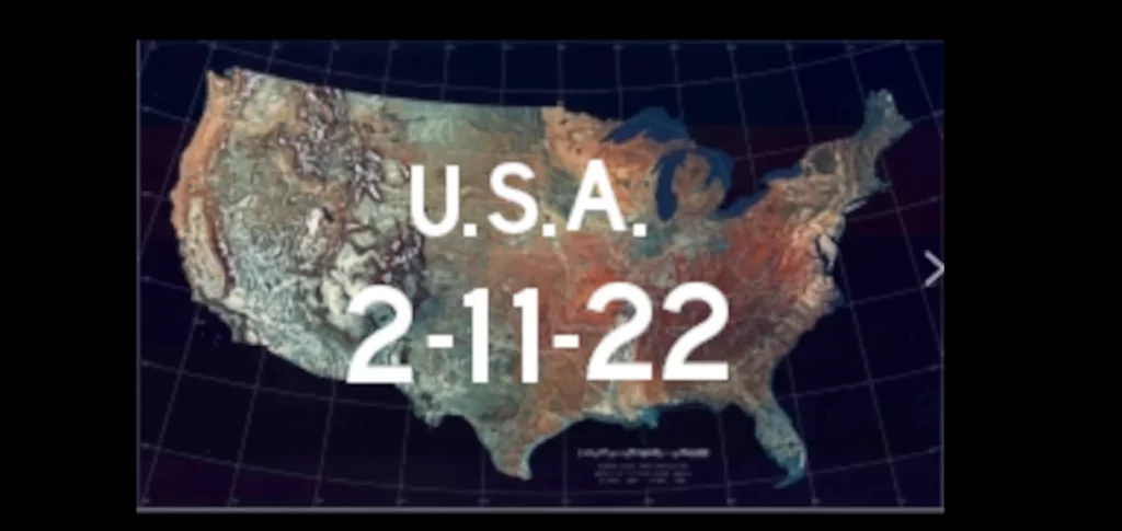 U.S.A. MAP 2-11-22 1.43