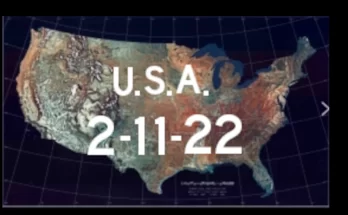 U.S.A. MAP 2-11-22 1.43