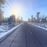 Clean Roads For Frosty Winter Mod v9.0