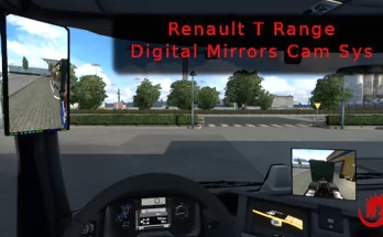 Digital Mirrors Cam for Renault T Range 1.43