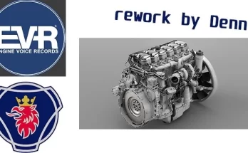 EVR SCANIA DC12 Engine Sound Rework by Denny 1.43
