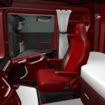 Scania S & R Bordeaux - White Interior 1.43