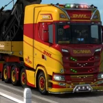 Skin DHL TNT Trucks & Trailers 1.43