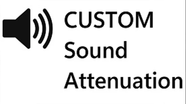 Custom Sound Attenuation 1.43.x