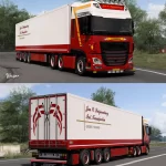 DAF XF Euro 6 Jan C. Swijnenburg Skin Pack 1.43