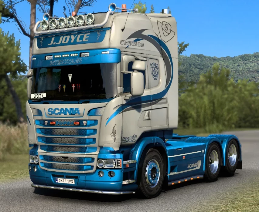 J. Joyce Transport Skin RJL Scania v1.0