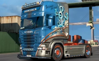 Scania RJL Konzack Transport Skin