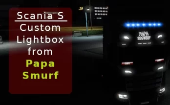 Scania S Custom Lightbox v1.0