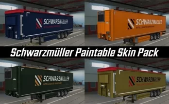 Schwarzmüller Paintable Skin Pack v1.0