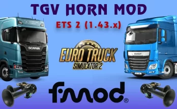 TGV Horn Mod v1.0 1.43.x