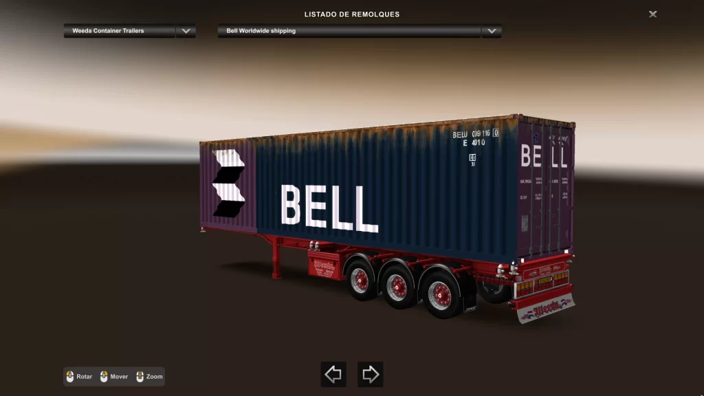 WEEDA D-TEC CONTAINER TRAILER UPDATED TO 1.43