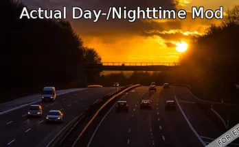 Actual Day Nighttime Mod v1.0