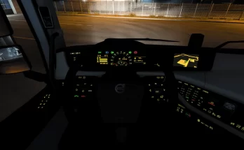 Gold Dashboard for Volvo FH v1.0