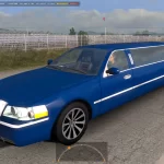 Lincoln Limousine in Traffic v2.0