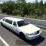 Lincoln Limousine in Traffic v2.0