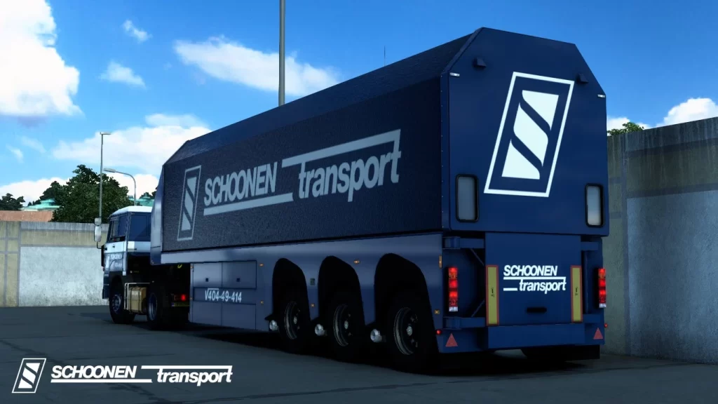 Paintjobs Schoonen Transport for DAF F241 v1.0
