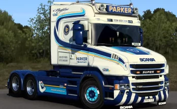 Parker Transport RJL Scania T Skin v1.0