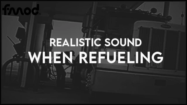 Realistic sound when refueling 1.44