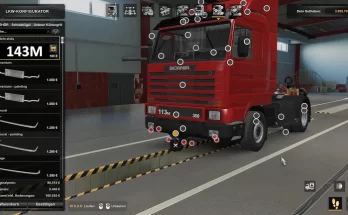 Scania 143M TUNING Pack 1.43