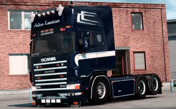 Scania R4 Anders Lauritzen 164L Skin v1.0