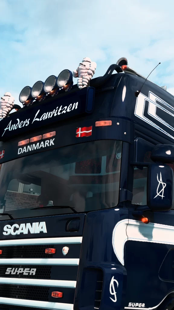 Scania R4 Anders Lauritzen 164L Skin v1.0