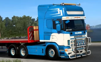 Scania R4 Ex Nor Cargo Skin Pack v1.0