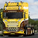 Scania RJL Anders Lauritzen Ex Morten Skov Skin 1.43