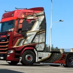 Scania S Kimi Raikkonen skin v1.0