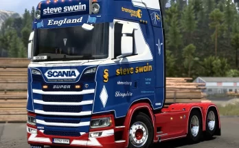 Steve Swain Scania NG Skin v1.1