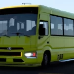 Toyota Coaster G4 2022 Bus + Interior v1.0 1.43.x
