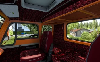 Volvo F88 Red Plush Interior & Exterior 1.43