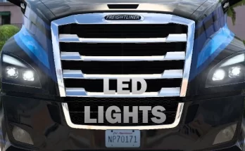 LED HEADLIGHT FOR FREIGHTLINER CASCADIA 2019 V1.0