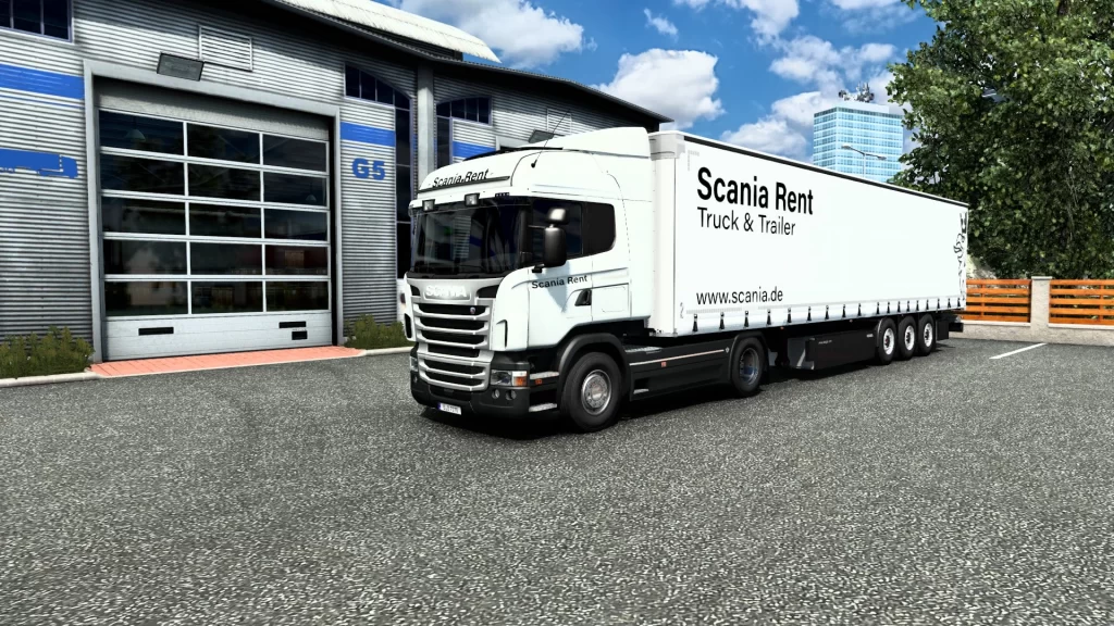 Combo skin Scania Rent v1.0